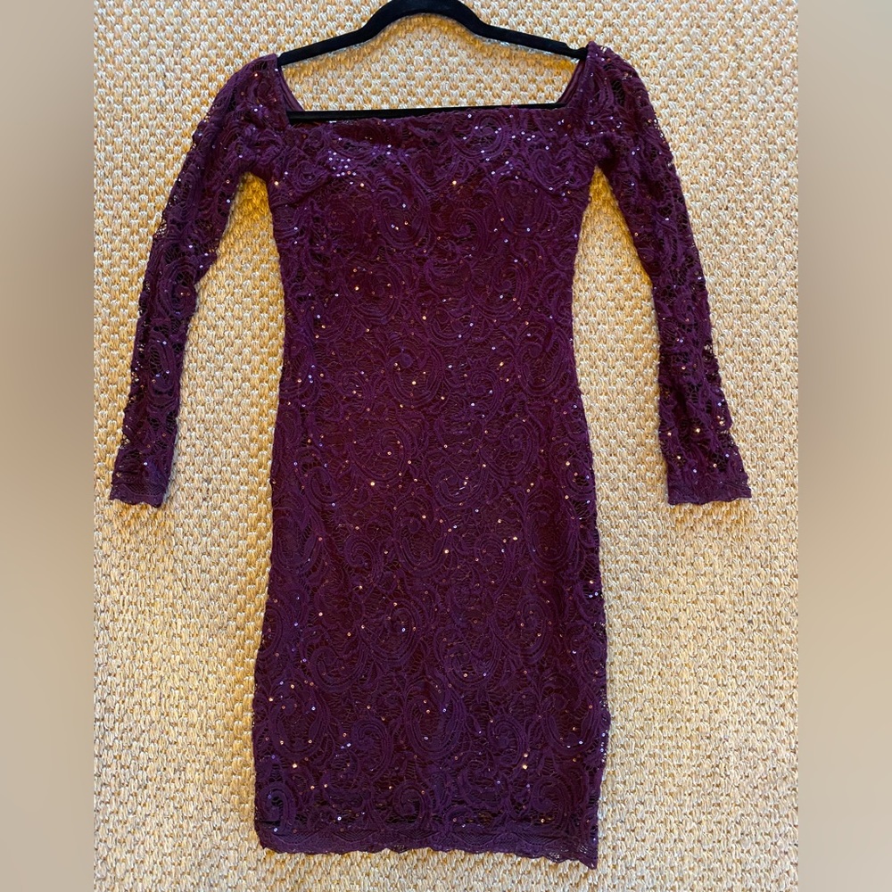Off the Shoulder Lace Dress